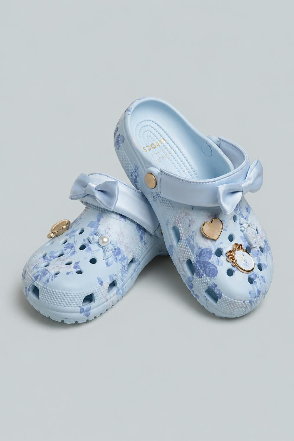 Classic LoveShackFancy Clogs - Mineral Blue - MENS 7 WOMENS 9 MEDIUM - Clog
