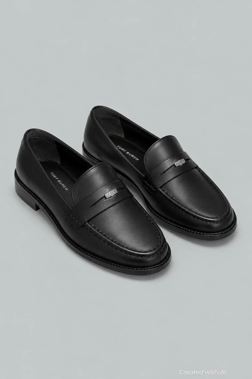 Classic Penny Loafer - Black - US 7 (UK 5) - Loafers