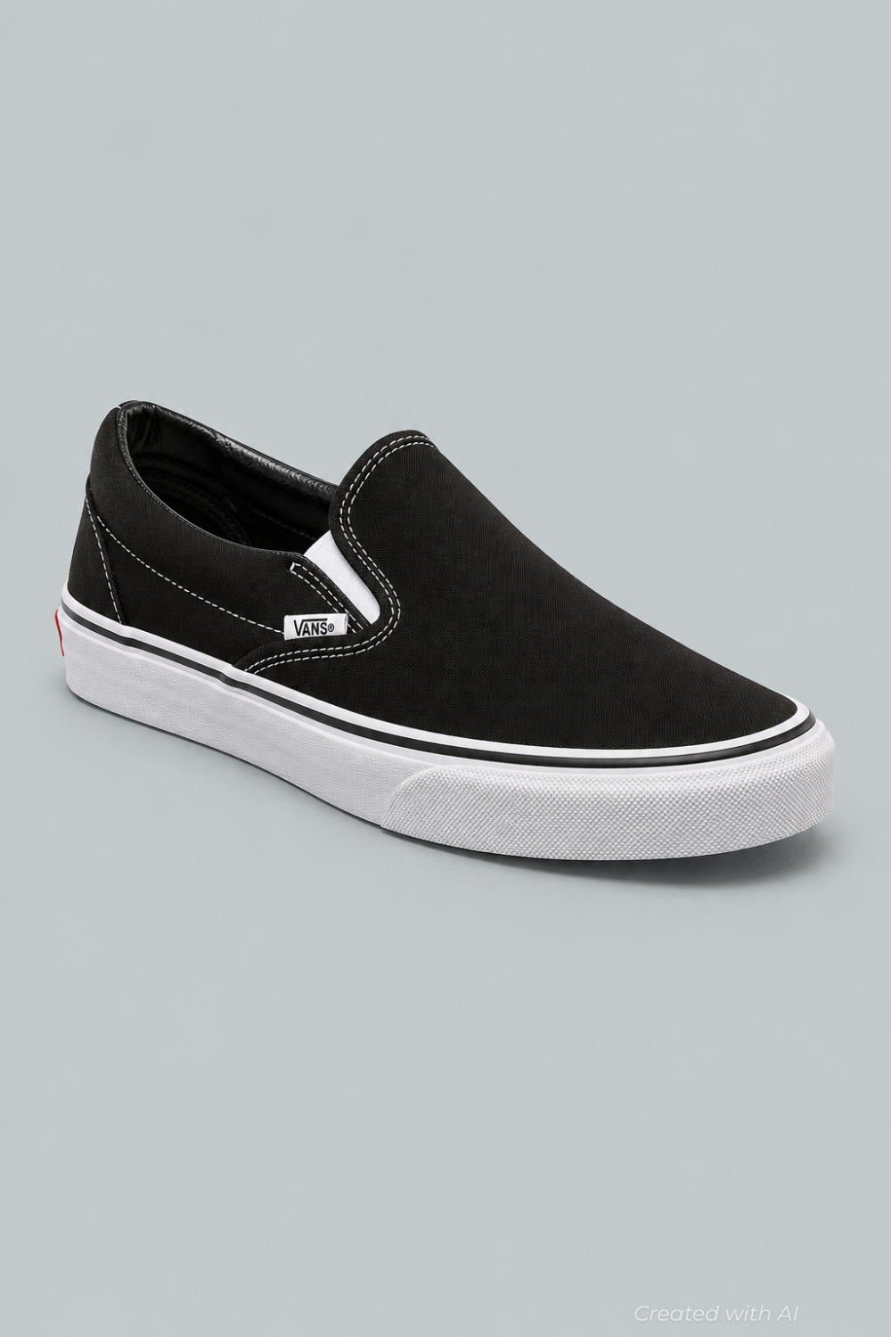 Classic Slip-On Shoes - Black - M7/W8.5 - Loafers