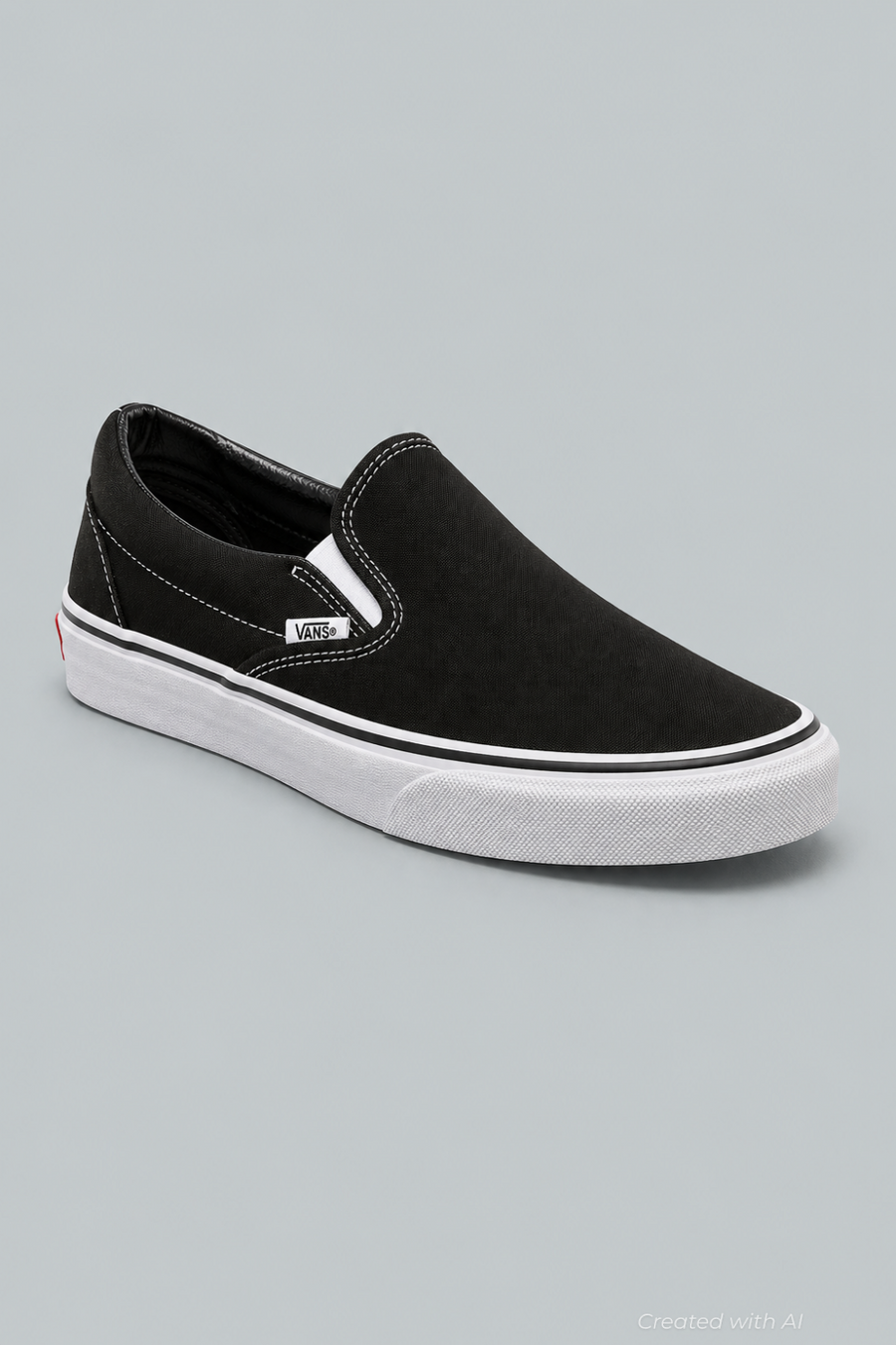 Classic Slip-On Shoes - Black - M7/W8.5 - Loafers