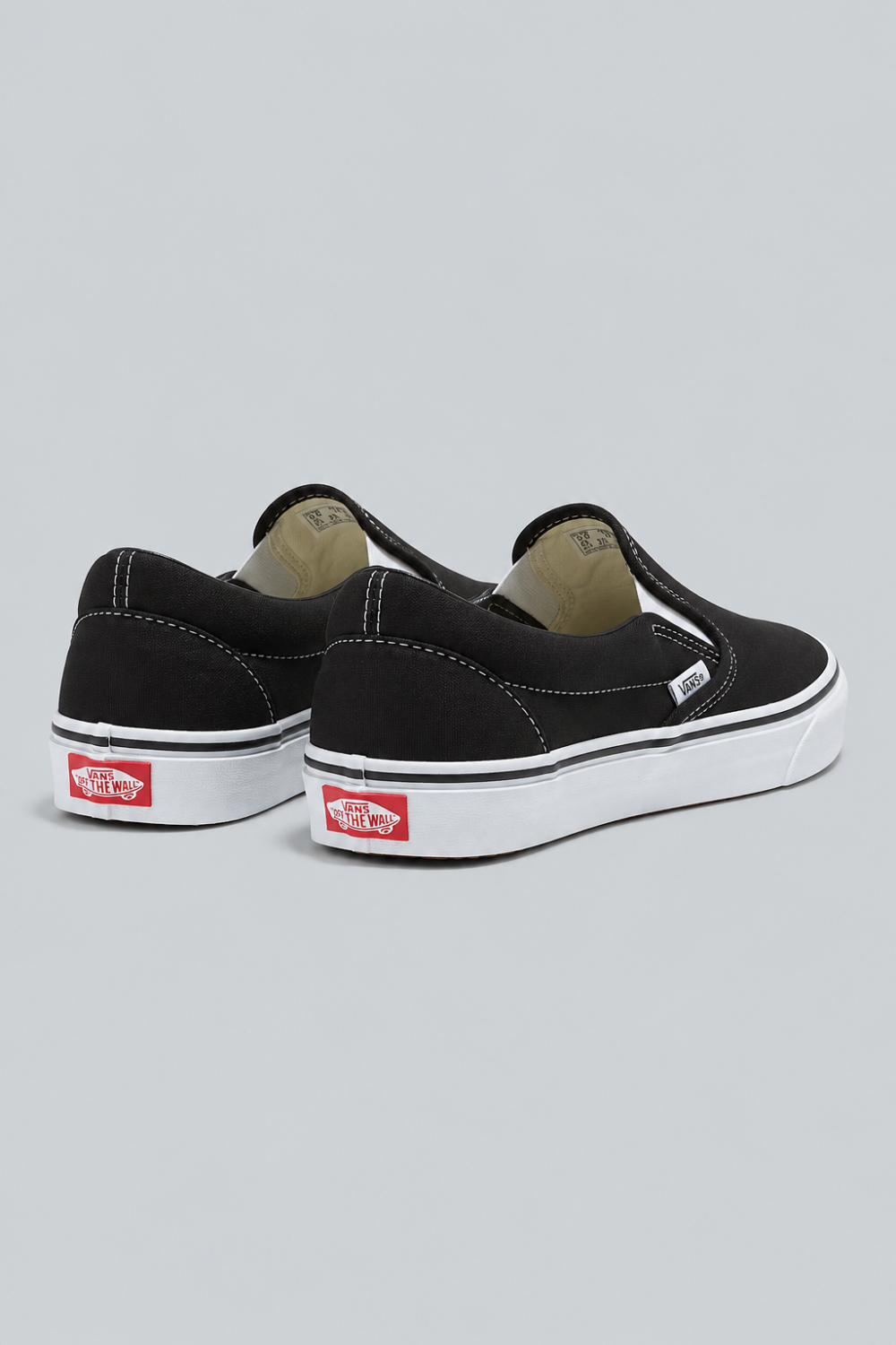 Classic Slip-On Shoes - Black - M7/W8.5 - Loafers