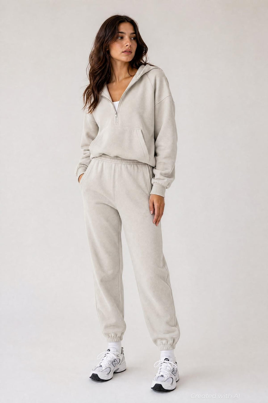 Classic Sweatpants - Ivory - Sweatpant