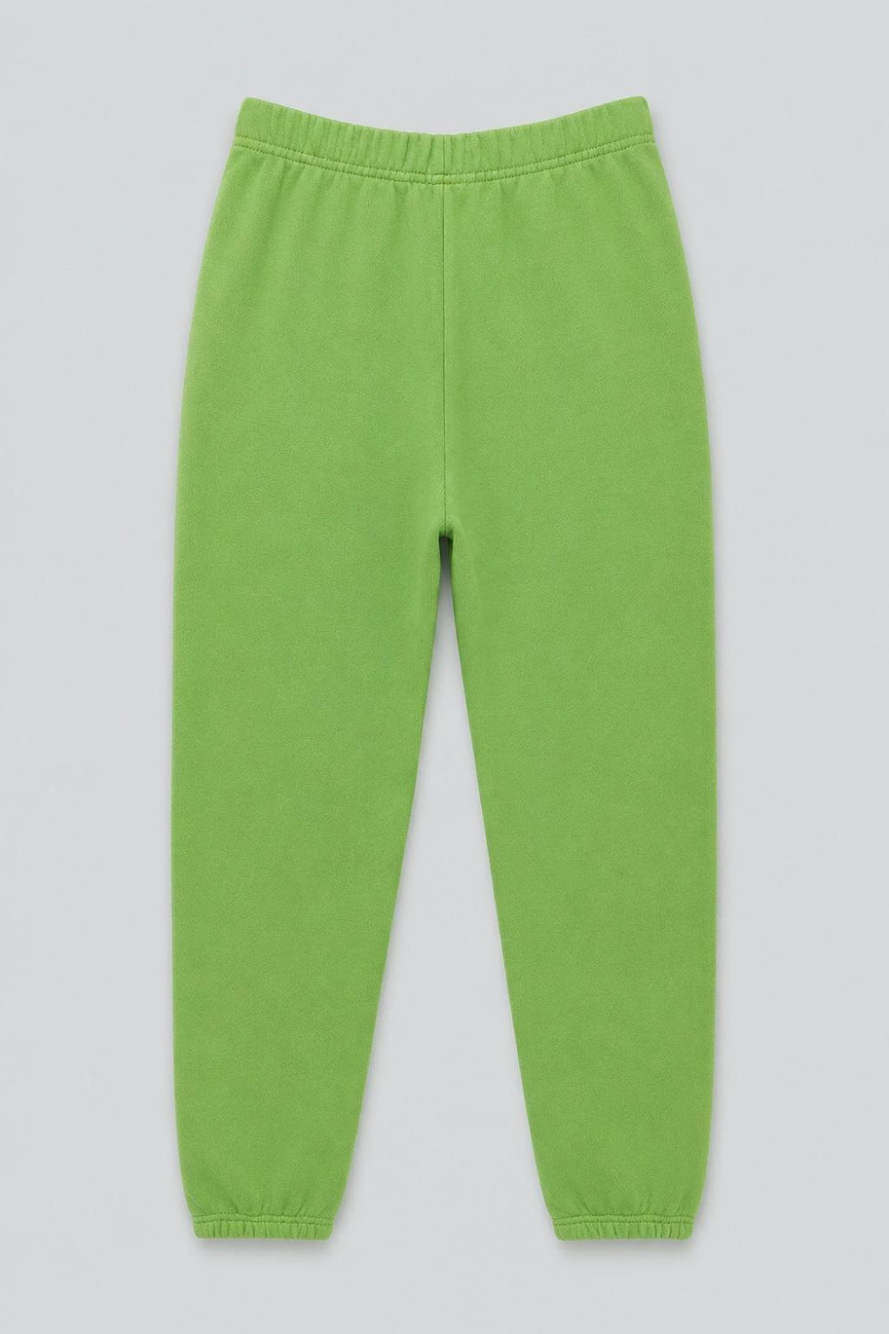 Classic Sweatpants With Contrast Stitch - Green - Sweatpant