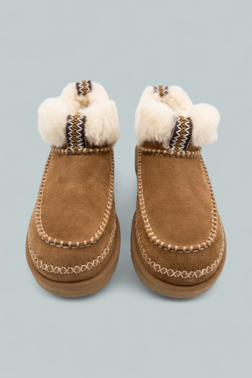 Classic Ultra Mini Alpine Booties - Chestnut - 9 - Boot