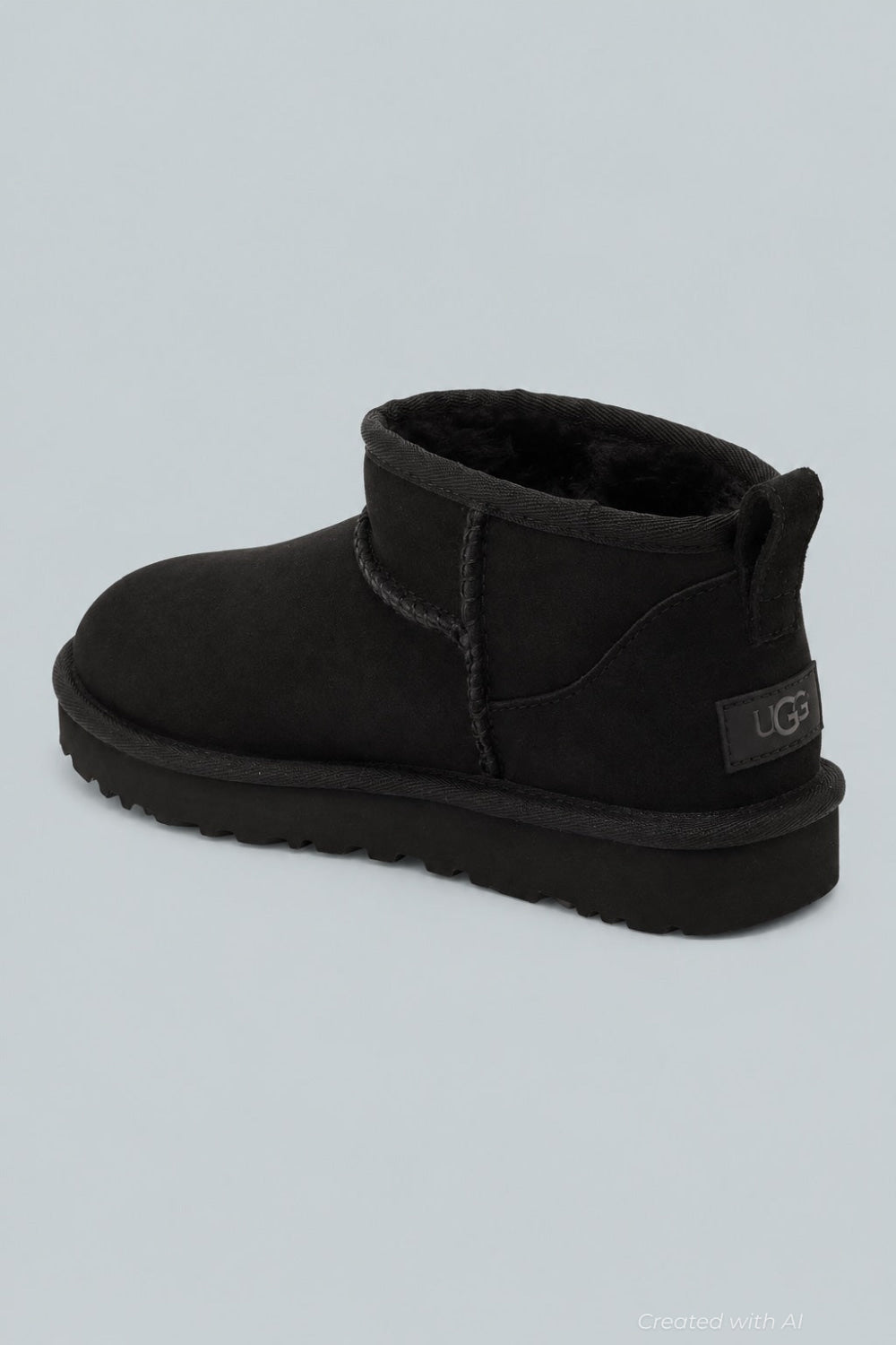 Classic Ultra Mini Boot Female - Black - US 7 (UK 5) - Bootie
