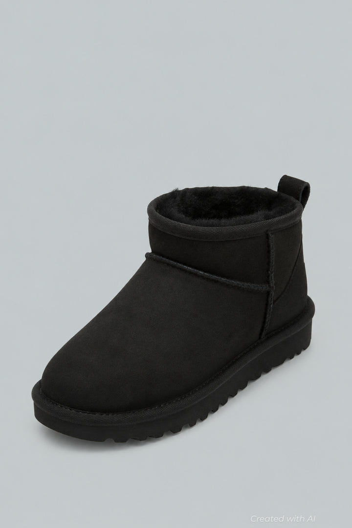 Classic Ultra Mini Boot Female - Black - US 7 (UK 5) - Bootie