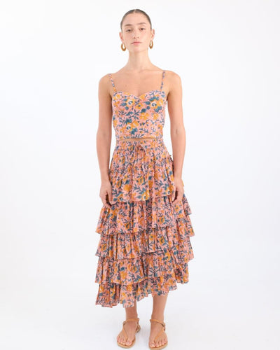 Cleo Skirt - Pink Blossoms - Skirt