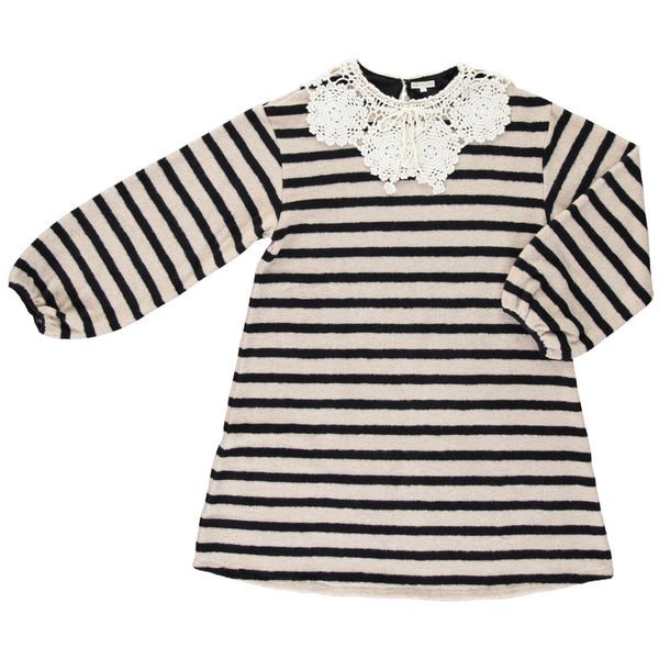 Cleo Woman Dress - Parisian Stripes - Dresses