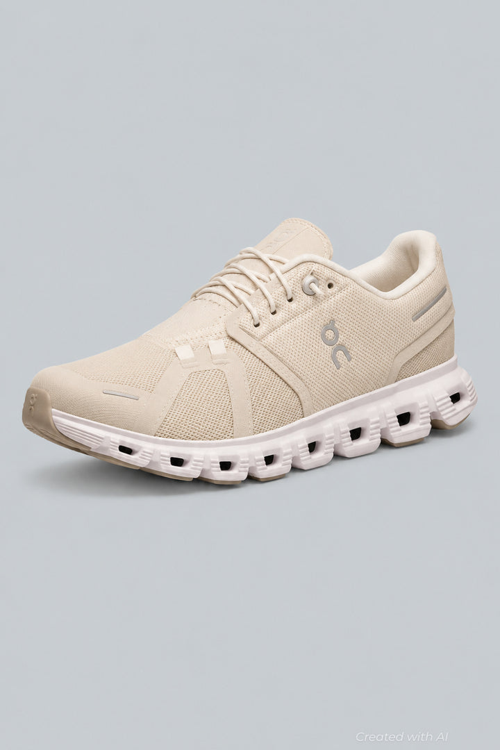 Cloud 6 Mesh Trainers - Beige - 8.5 - Sneaker