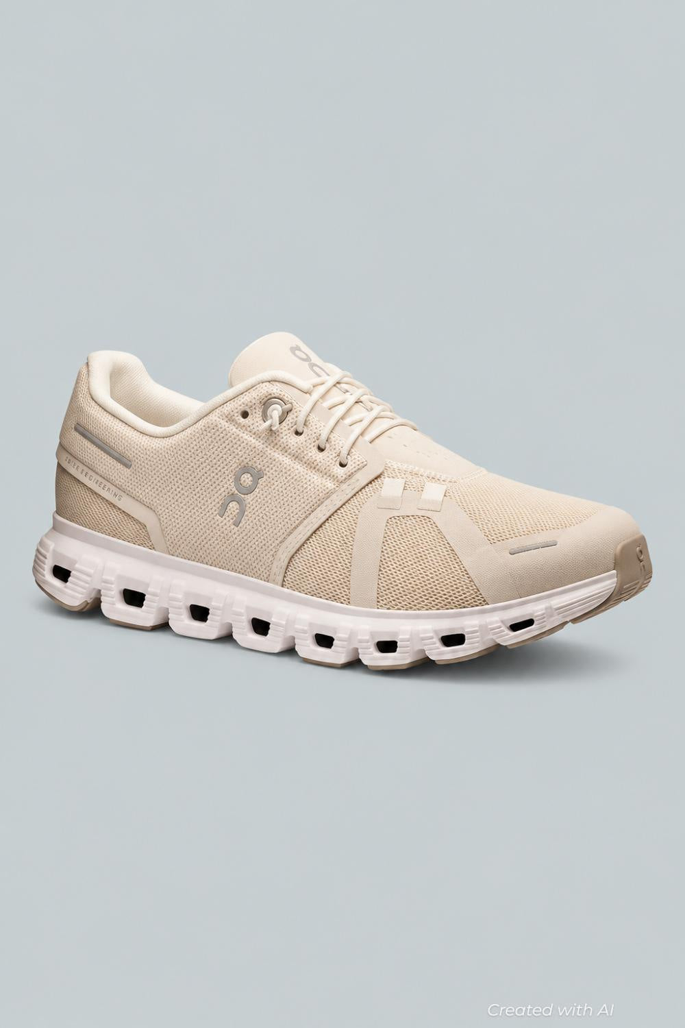 Cloud 6 Mesh Trainers - Beige - 8.5 - Sneaker