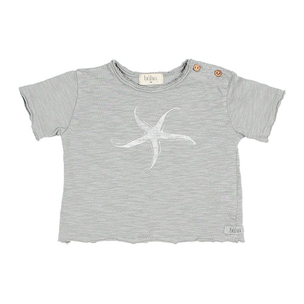 Cesar Baby Starfish T-Shirt - Cloud T-Shirts Buho 