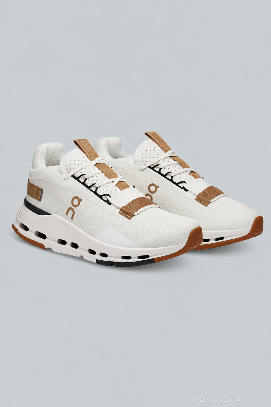 Cloudnova 2 Sneaker - Ivory & Sphinx - 7.5 - Sneaker