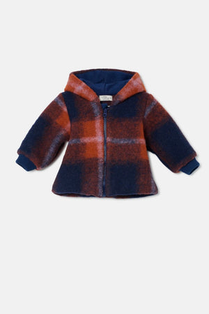 Warm Plaid Baby Coat - Unique