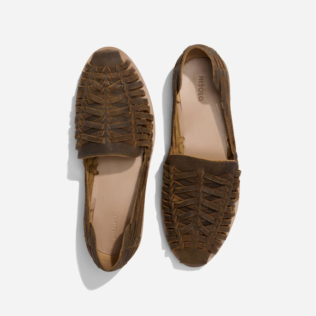 Men's Huarache Sandal 1.0 - Waxed Brown - FINAL SALE