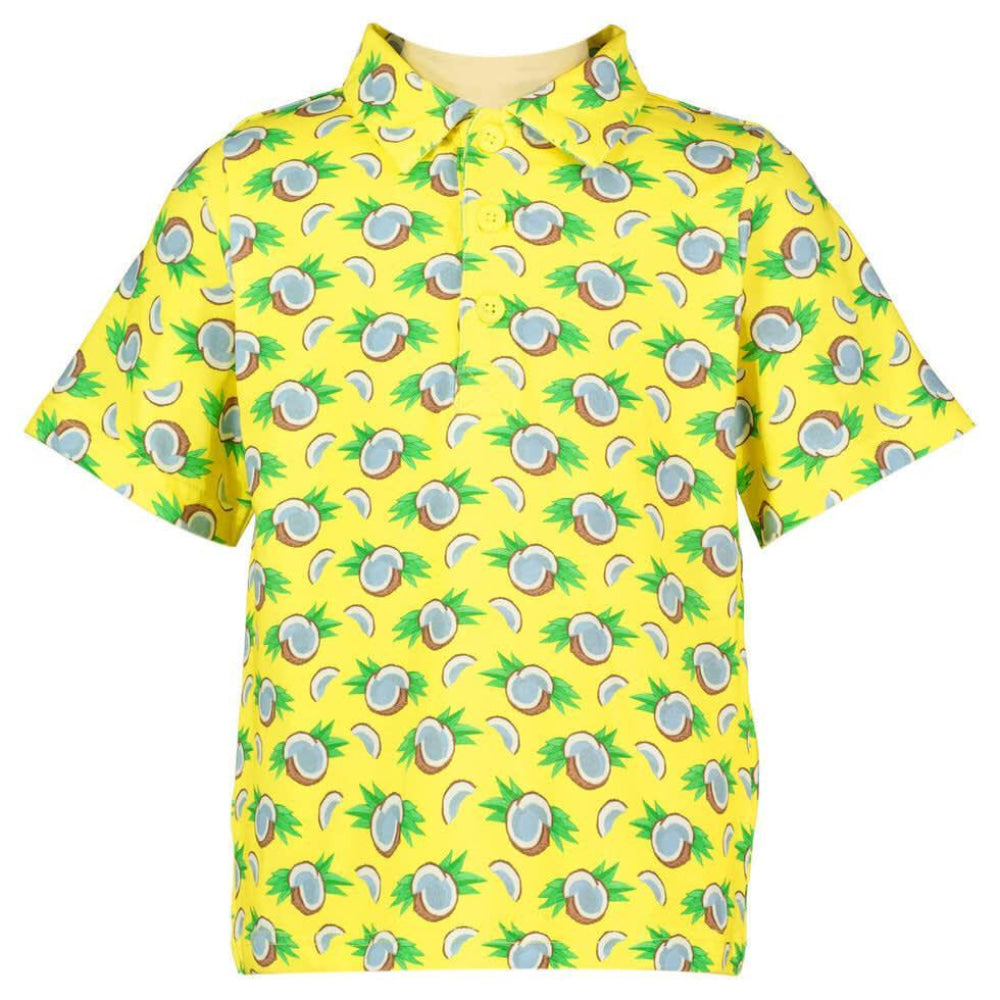 Coconut Polo Shirt - Button Down Shirt