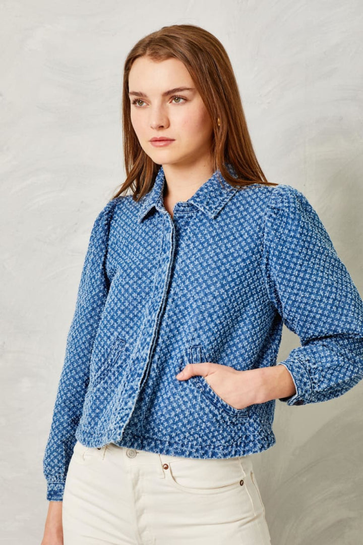 Colby Jacket - Denim-Rodeo Denim - Jacket