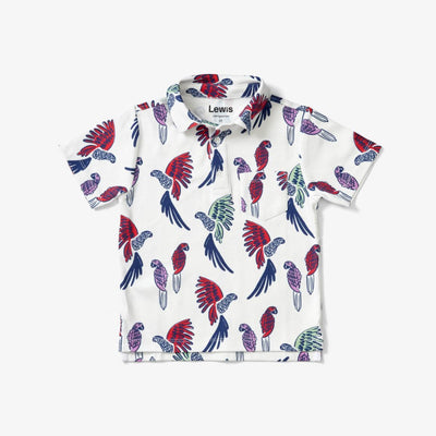 Collared Shirt - Parrot Parade - Polo