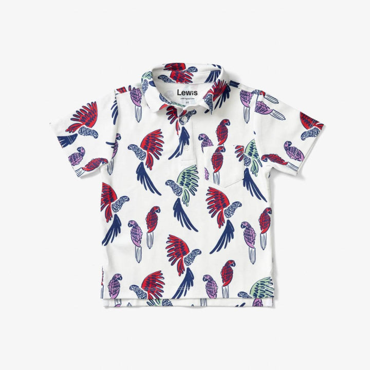Collared Shirt - Parrot Parade - Polo