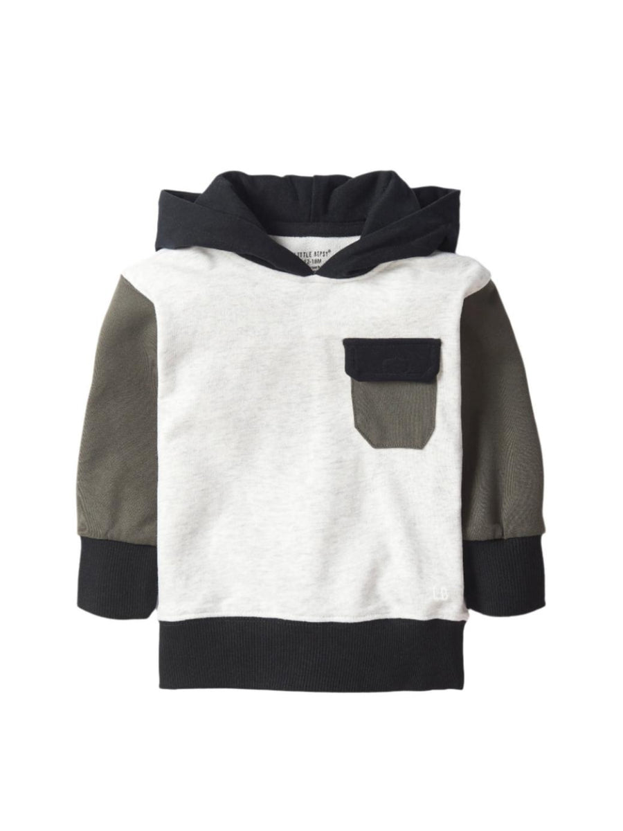 Color Block Hoodie - Hoodie