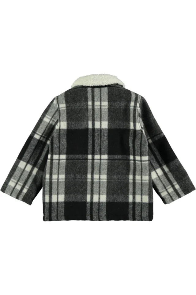 Kids Check Jacket Forest - Unique