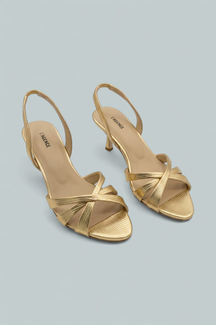 Colwill II Slingback Sandals - Goldlizard - 7 - Pumps