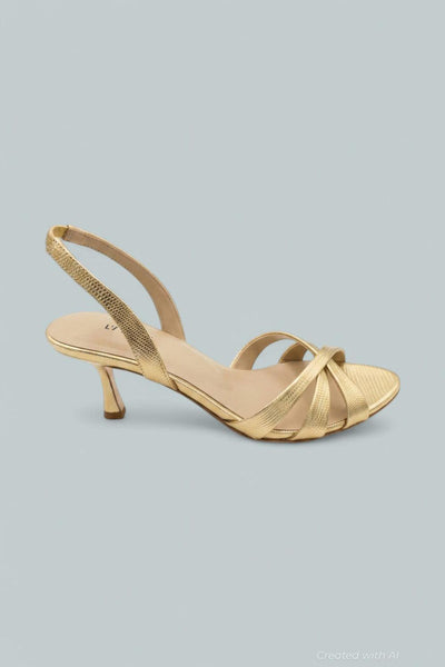 Colwill II Slingback Sandals - Goldlizard - 7 - Pumps