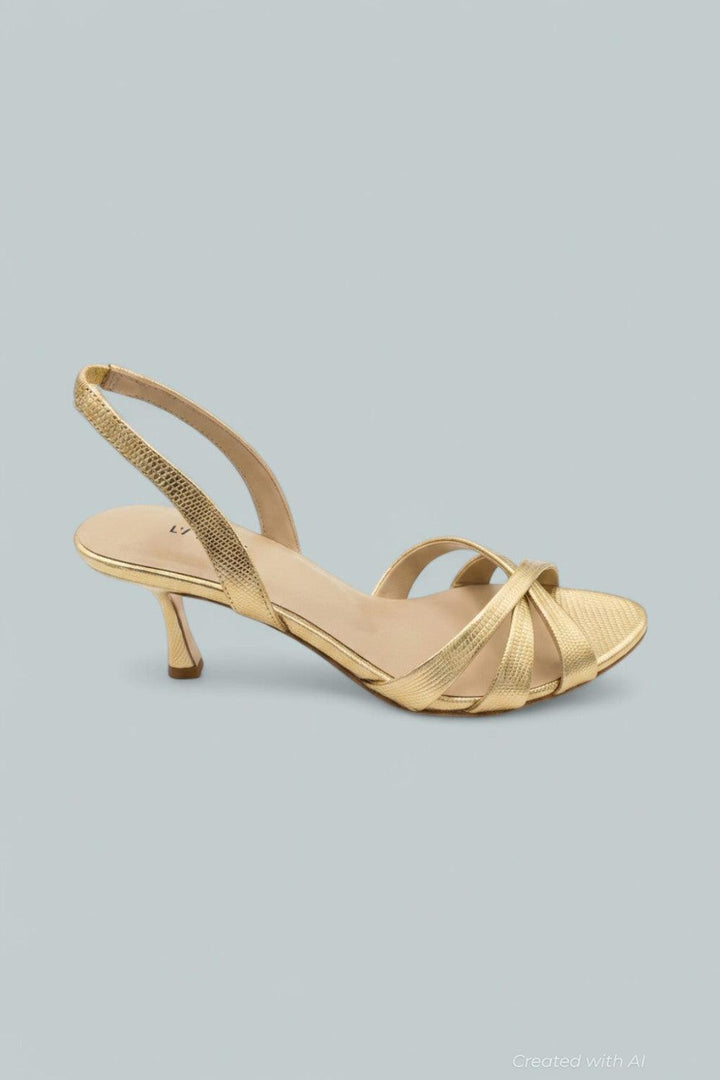 Colwill II Slingback Sandals - Goldlizard - 7 - Pumps