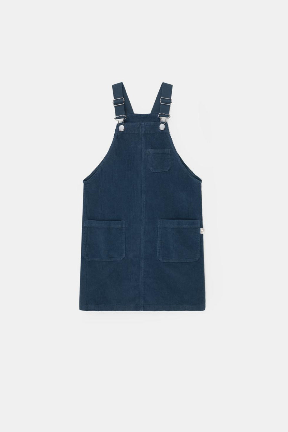 Comfort corduroy pinafore dress - Blue - Pinafore