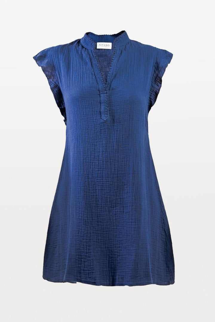 Como Dress - Navy - Dresses