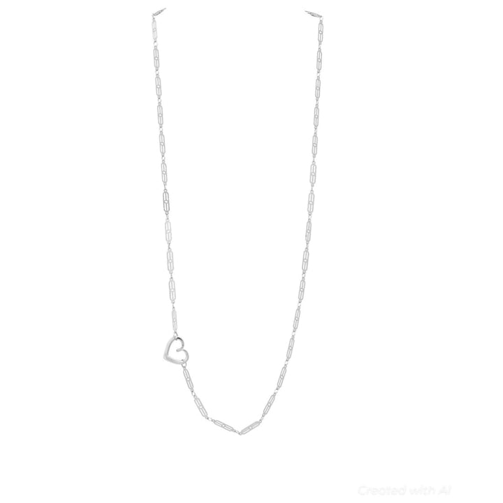 Con Amor Necklace Silver - One Size - Necklace