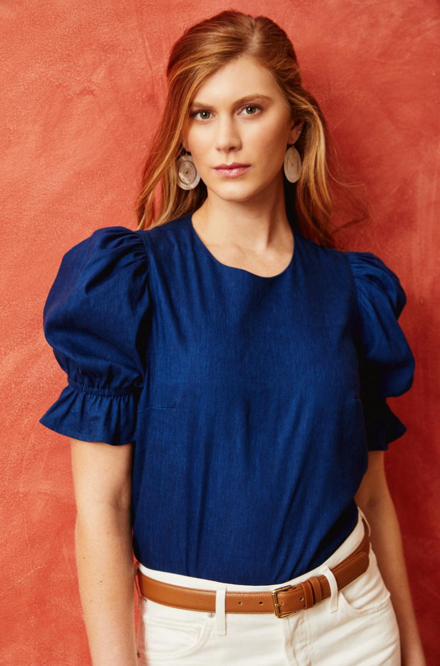 Connie Anne - Navy - Blouse