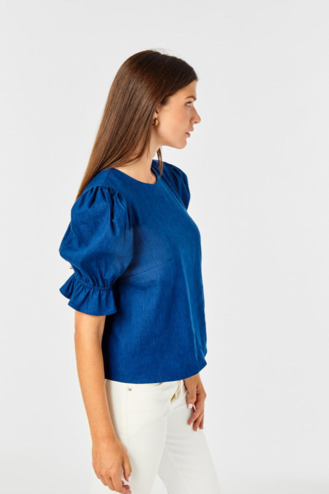 Connie Anne - Navy - Blouse