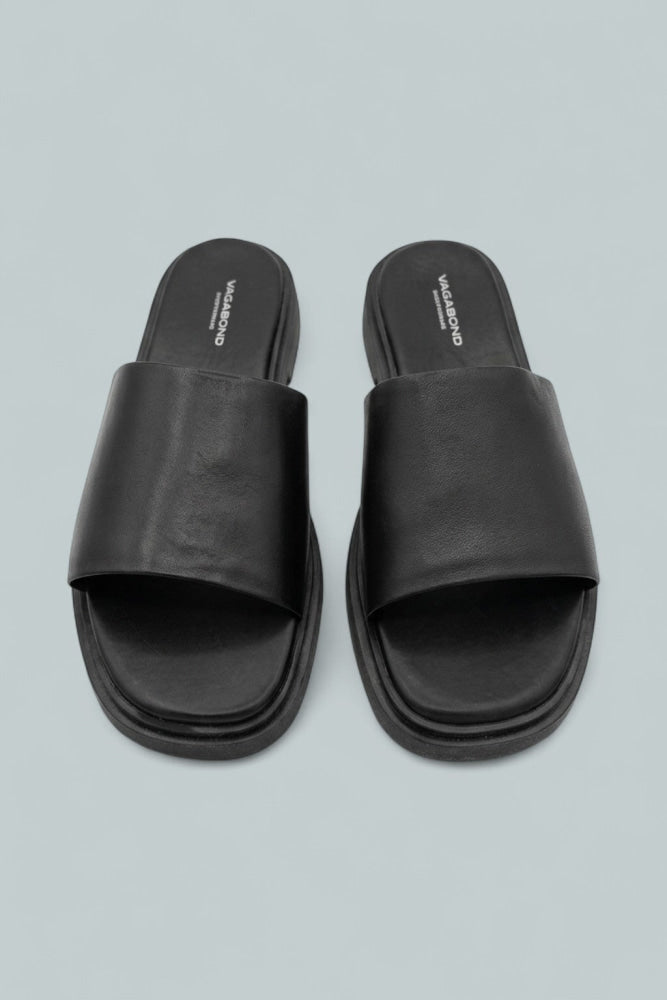 Connie Slide Sandals - Black - 11 - Sandals