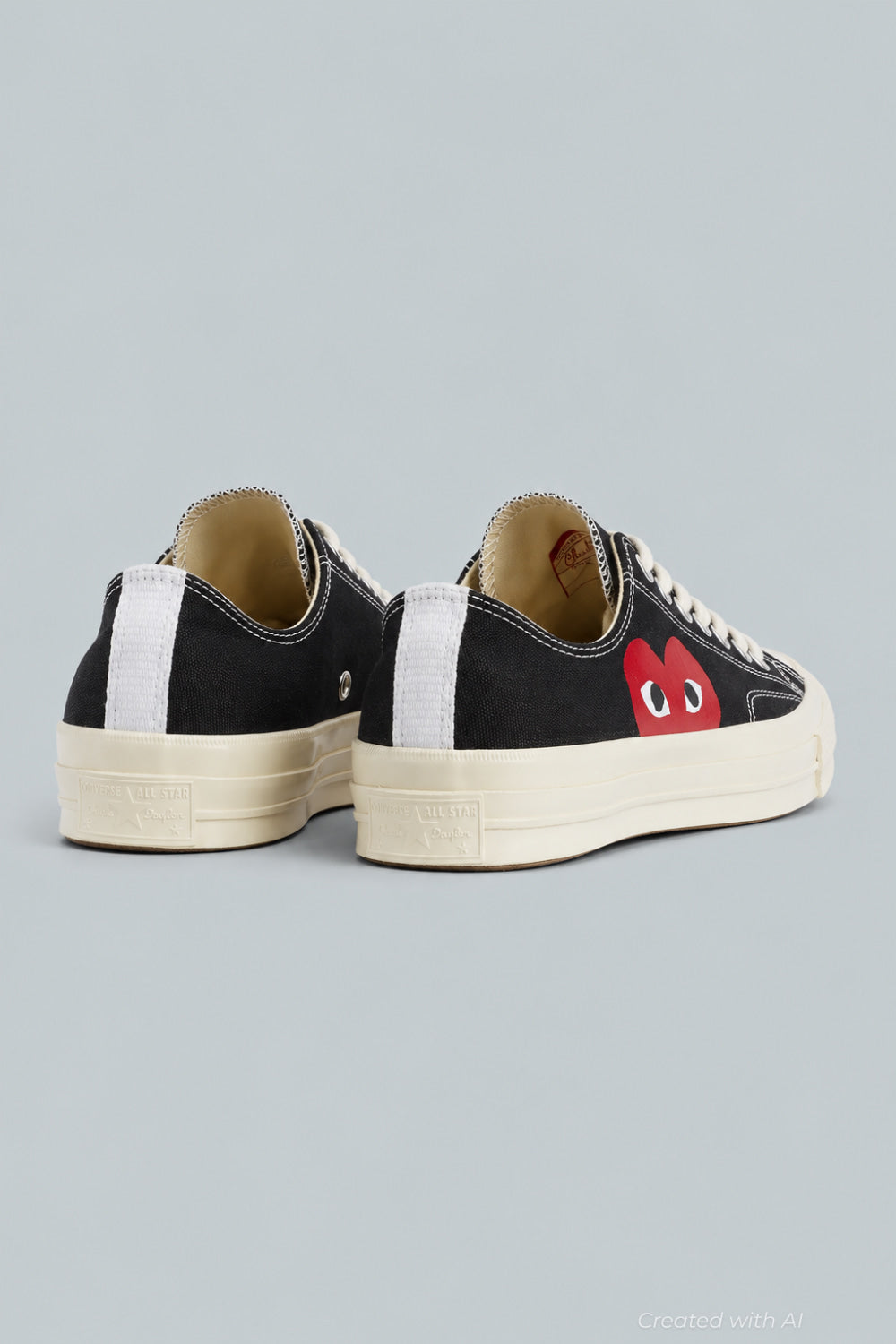 Converse Unisex Chuck Taylor Lace Up Low Top Sneakers - Black - 8 WMN / 6 MEN - Sneaker