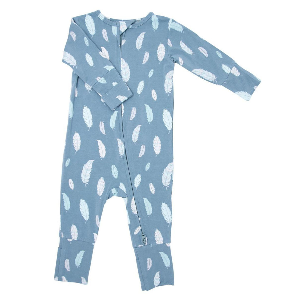Convertible Romper - Feathers - Onesie