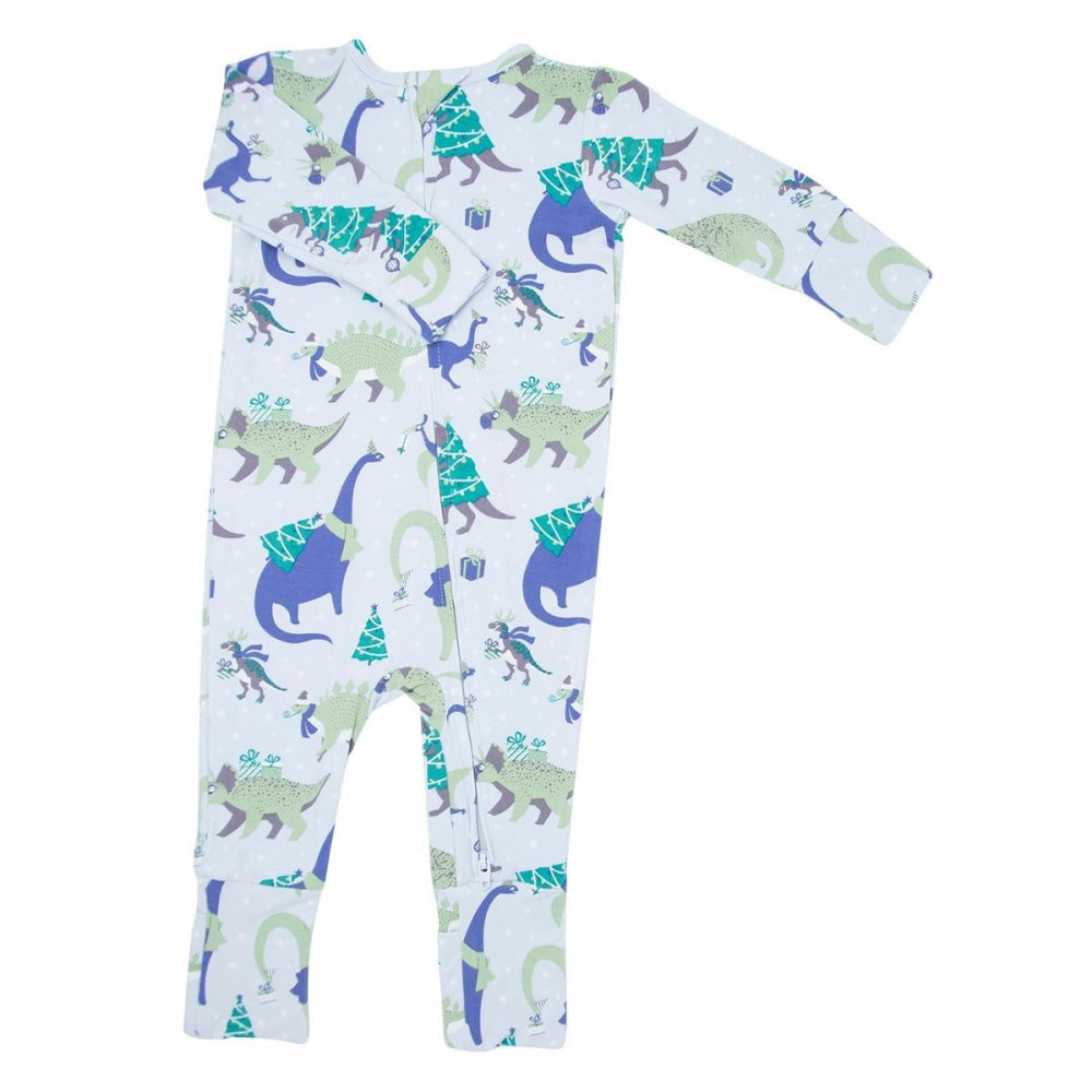 Convertible Romper - Holiday Dinos - Newborn - Onesie