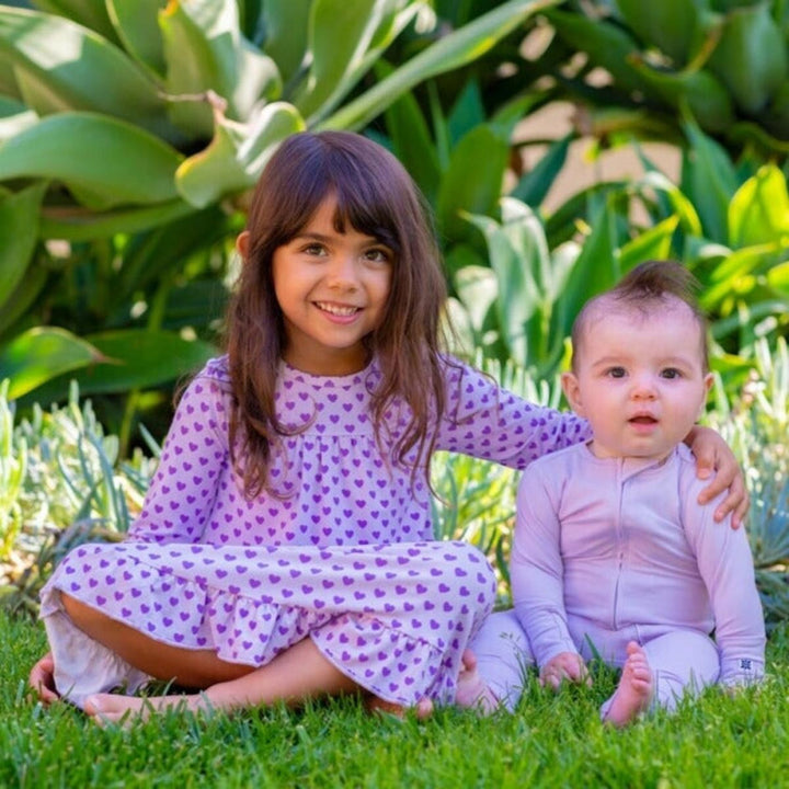 Convertible Romper - Lavender - Onesie
