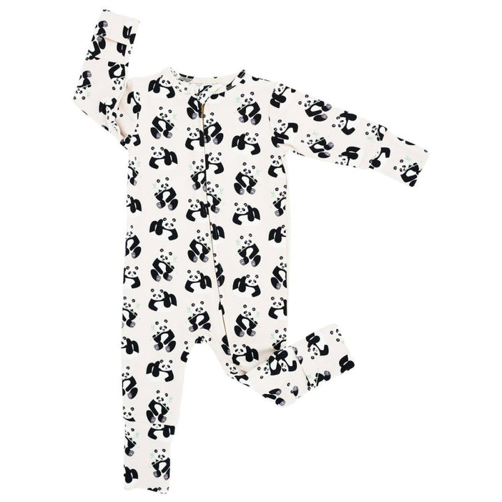 Convertible Romper - Panda - Onesie