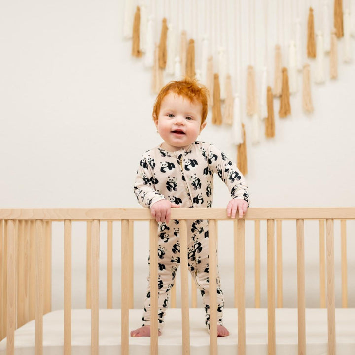 Convertible Romper - Panda - Onesie