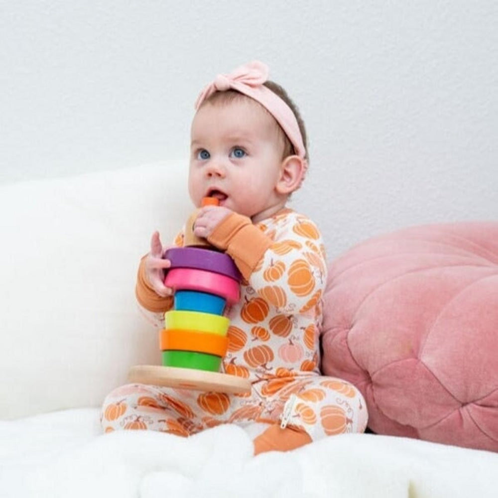 Convertible Romper - Pumpkin - Onesie