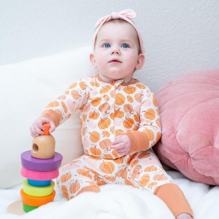 Convertible Romper - Pumpkin - Onesie