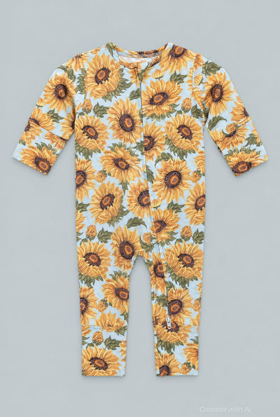 Convertible Romper - Sammy’s Sunflower - Romper