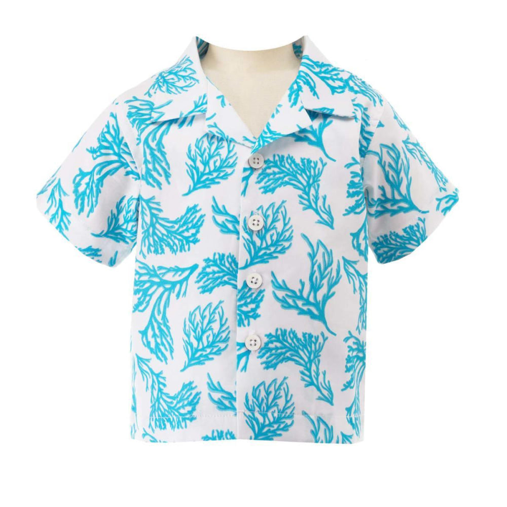 Coral Shirt - Button Down Shirt