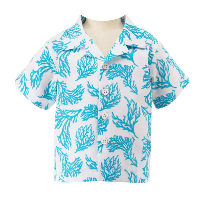 Coral Shirt - Button Down Shirt