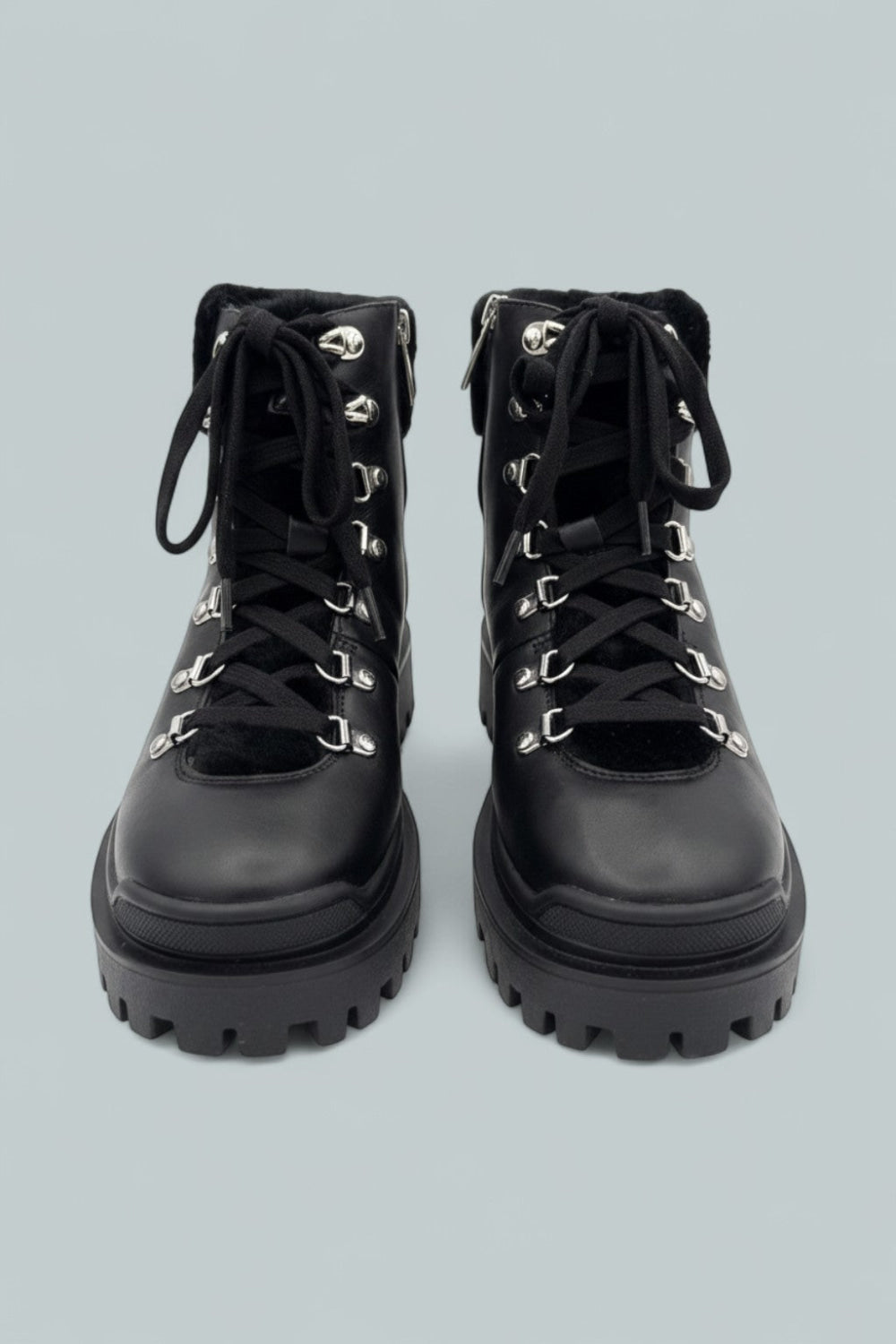 Coralie Ankle Boots - Black Nappa - 8 - Boots