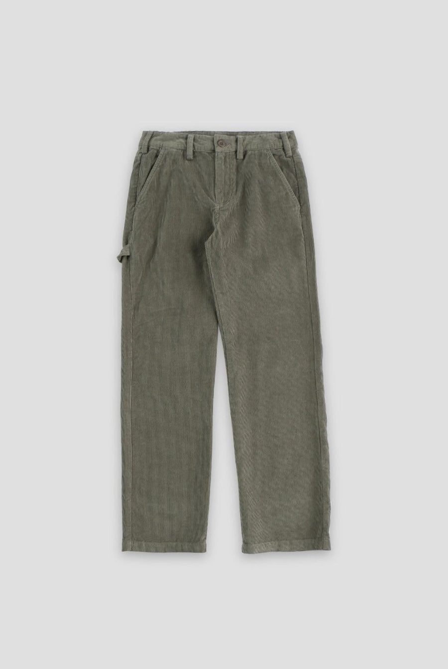 Corduroy Carpenter Pant - Moss Green - Pants