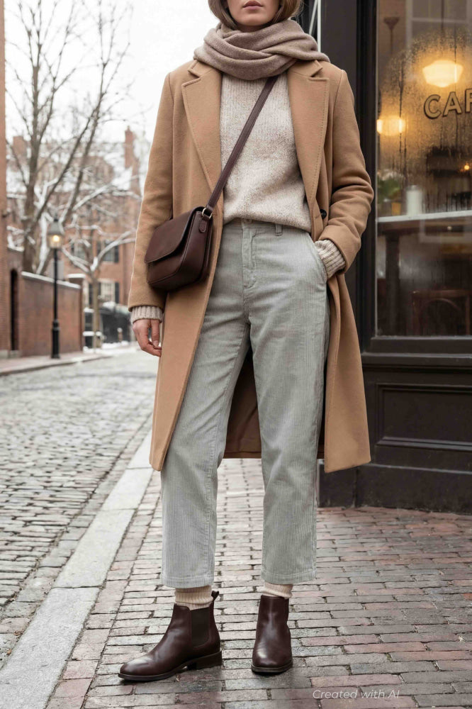 Corduroy City Pant - Mint - pants - baby