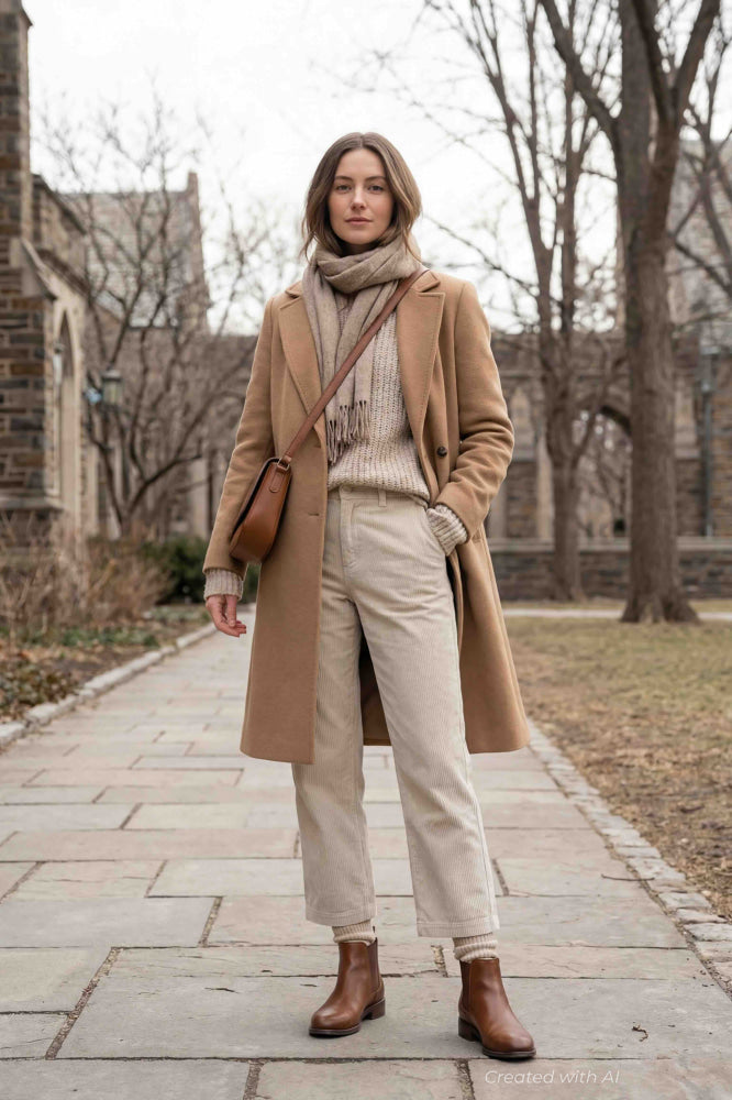 Corduroy City Pant - Stone - pants - baby