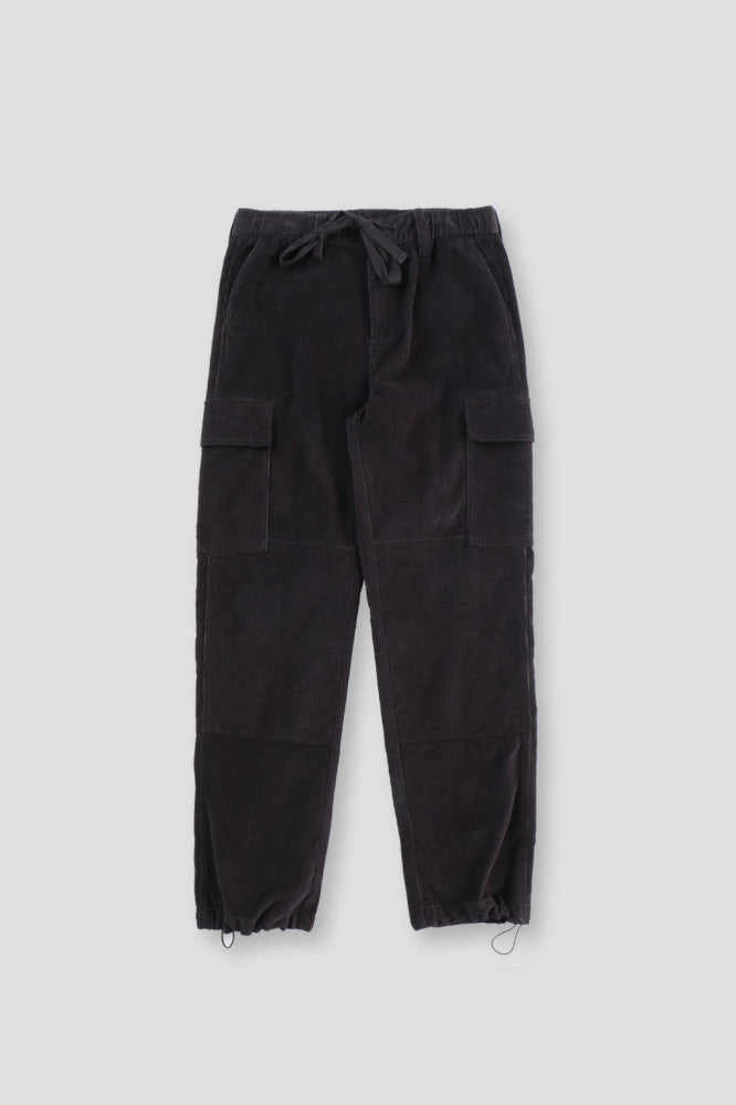 Corduroy Off Duty Cargo - Black - pants - baby