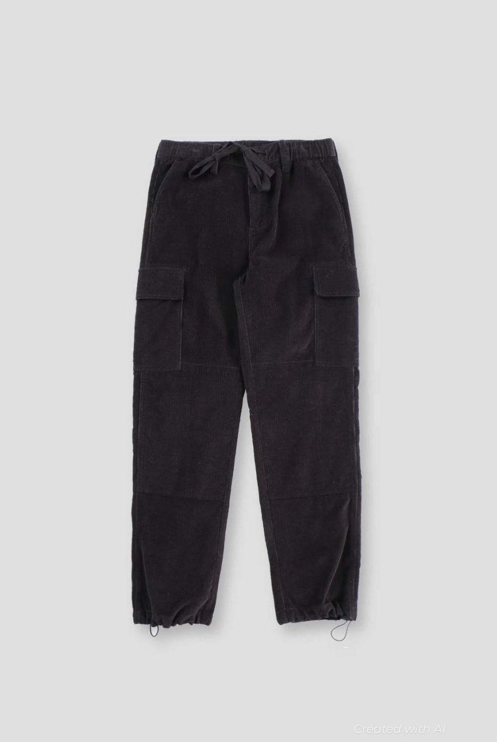 Corduroy Off Duty Cargo - Black - pants - baby